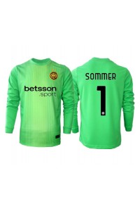 Inter Milan Yann Sommer #1 Maalivahti Jalkapallovaatteet Kolmaspaita 2025-26 Pitkähihainen